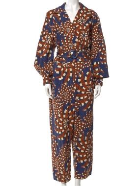 FARM Rio Mixed Banana Jumpsuit